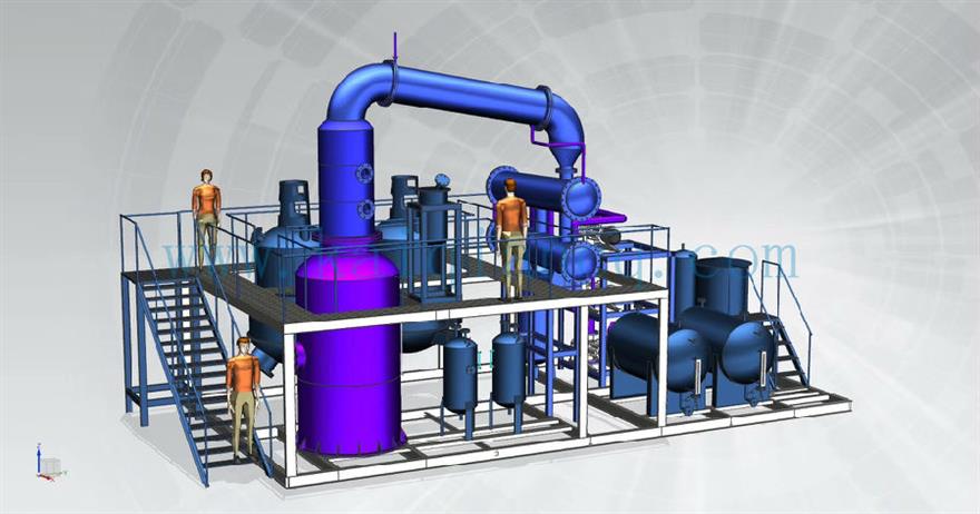 743161296175551811 (2).jpg 廢油蒸餾柴油設(shè)備驗(yàn)收合格