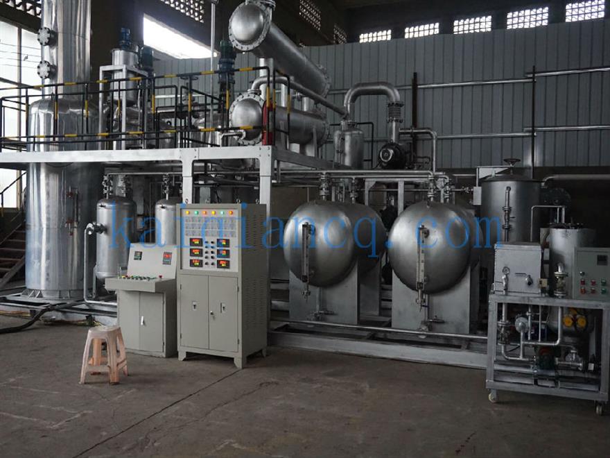 蒸餾設備圖 (2).jpg 廢油過濾設備的主要組成部分